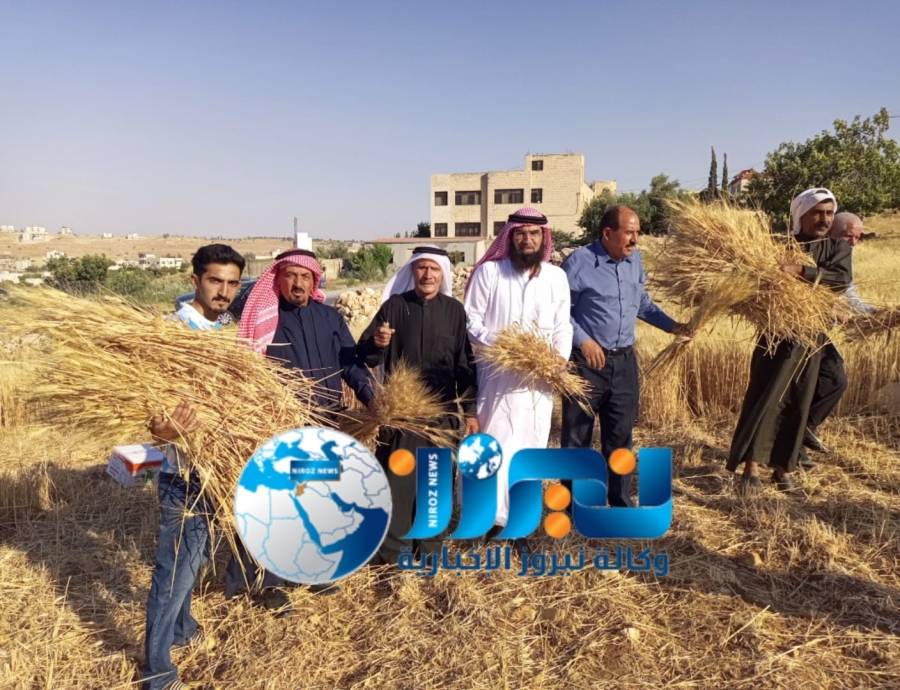 العودة إلى الأرض وزراعتها نداء تطلقه عشائر العدوان من شفا بدران ...صور 