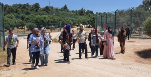كلنا الأردن تنظم جلسة توعوية بمحمية المأوى في جرش