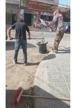 منطقة العيص الإدارية في الطفيلة تنفذ أعمال نظافة وإعادة تأهيل