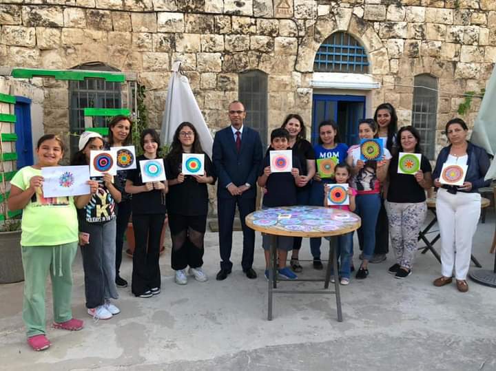 بيت التراث و الفنون تعقد ورشة عمل بعنوان فن الماندالا_صور