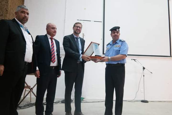 وكالة الغوث في الأردن تكرم مديرية الأمن العام _صور