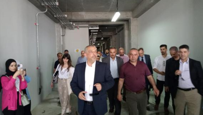 جولة اعلامية ميدانية على محطة جر مياه وادي العرب