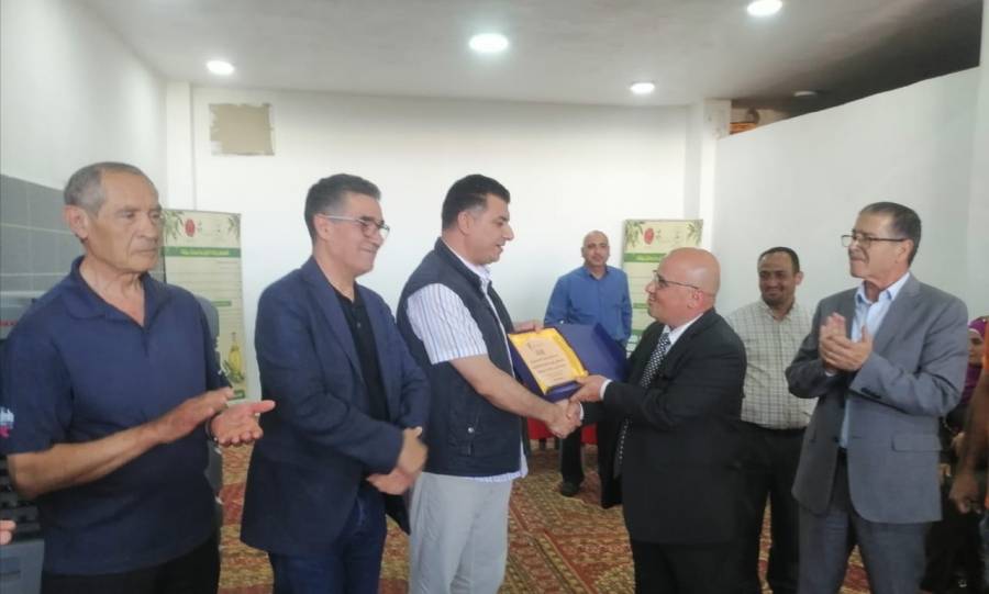 وزير الزراعة يشارك في حفل ختام جولة رئيس واعضاء المجلس الدولي للزيتون لمحافظتي  اربد  وعجلون