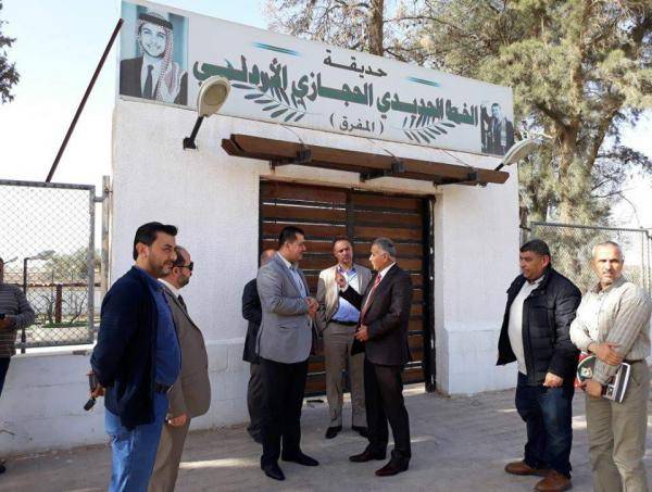 اعادة تأهيل وتشغيل حديقة الخط الحجازي الاردني في المفرق