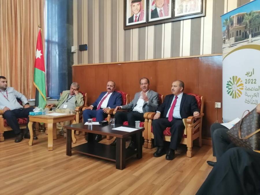 وزير الدولة لشؤون الاعلام يلتقي ممثلي وسائل الاعلام في محافظة اربد