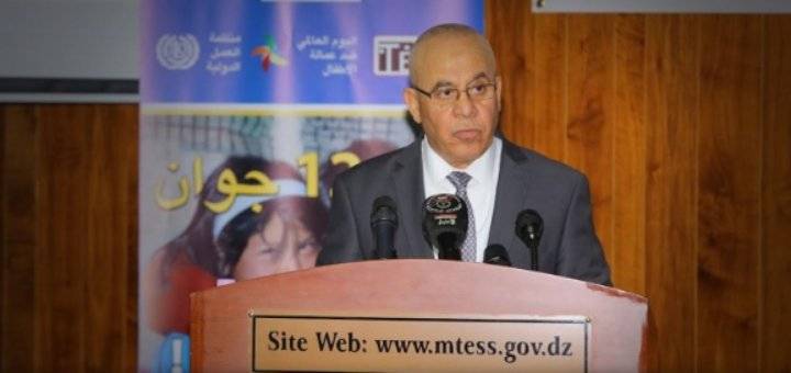 وزارة العمل الجزائرية تحيي اليوم العالمي ضد عمالة الأطفال