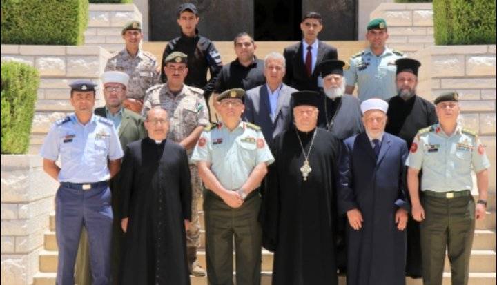 المركز الأردني لبحوث التعايش الديني يزور صرح الشهيد ــ عمّان