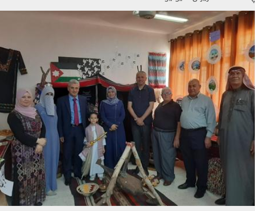 عجلون : بني عطا يفتتح مبادرات مجتمعية في مدرسة بنات الحرث تحت عنوان ( مسيرة وتاريخ )