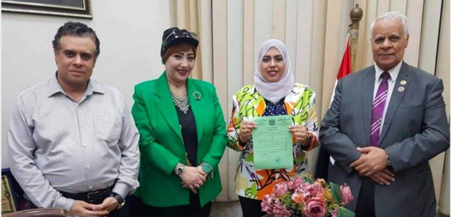 الصحفية نجلاء صلاح الدين أمين عام مساعد للإعلام في حزب مصر القومي