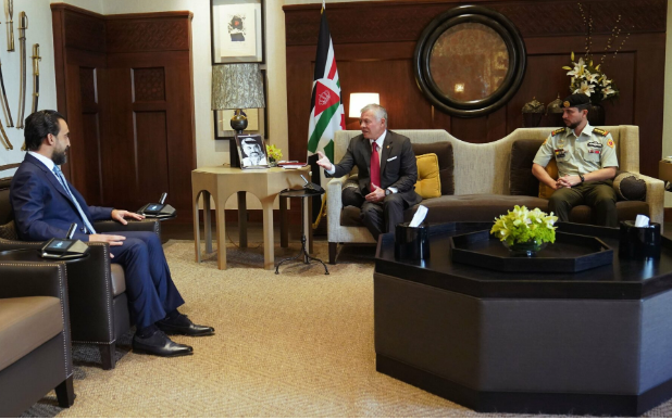 الملك يؤكد متانة العلاقات الأخوية مع العراق