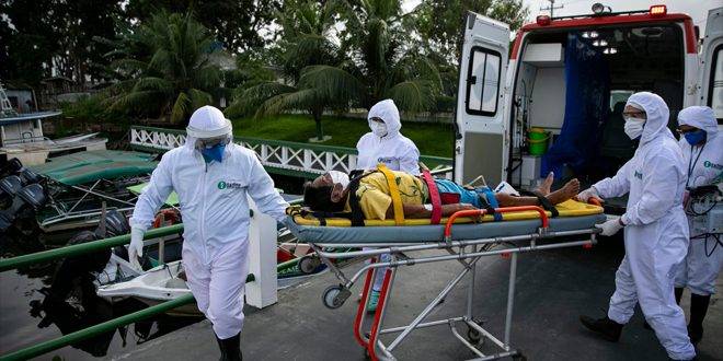 البرازيل تسجل أكثر من 40 ألف إصابة جديدة بفيروس كورونا