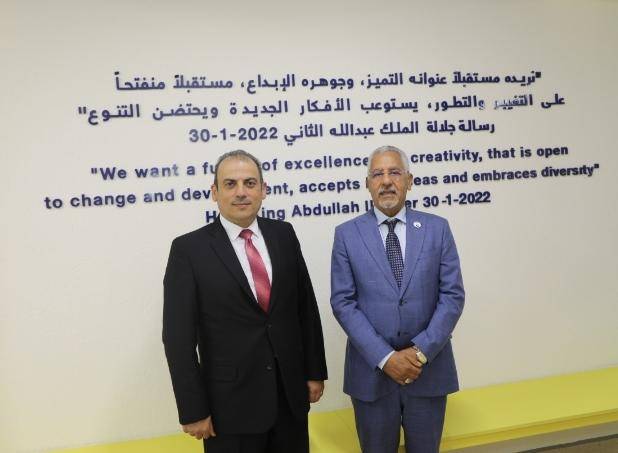 بحث التعاون بين الوطني للبحوث الزراعية وجائزة خليفة للتمور