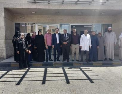 أوقاف جرش تزور الأطفال بمستشفى جرش