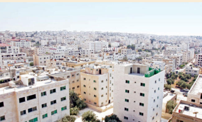 انخفاض مساحة الأبنية المرخصة في المملكة للثلث الأول