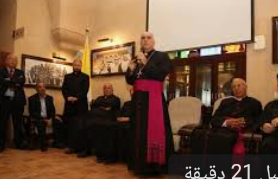 المطران دعيبس يدين الاعتداء على كنيسة مادبا ويؤكد اعتزازه بالأجهزة الامنية