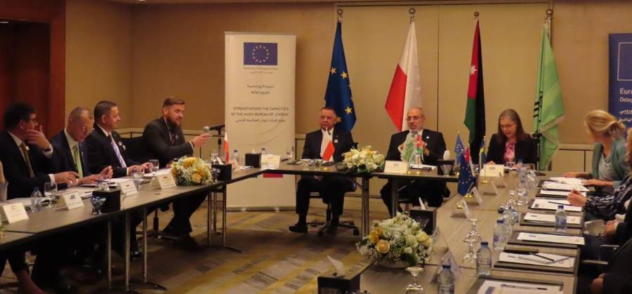 اجتماع رقابي أردني بولندي...صور