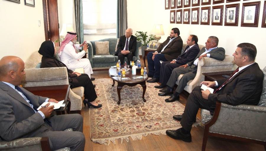 العيسوي يلتقي جمعية سواعد وطن في البلقاء