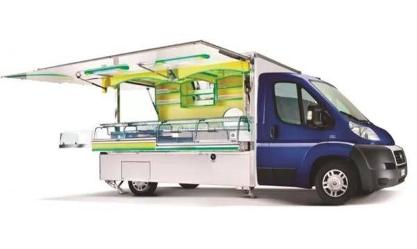 الغاء رسوم سيارات بيع وتحضير الوجبات الخفيفة