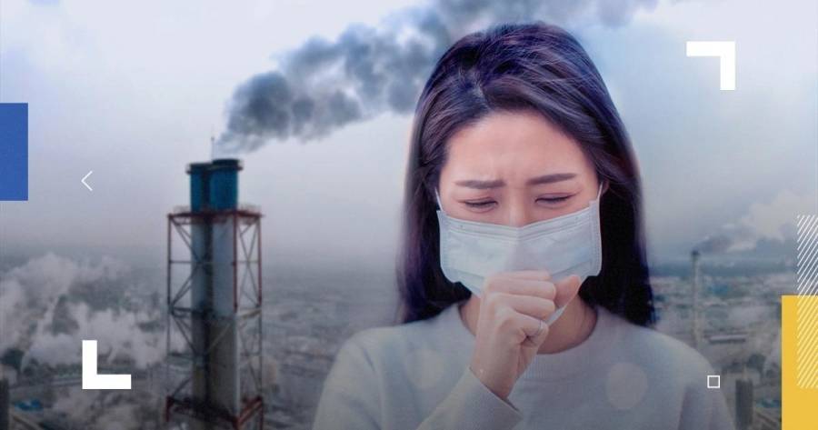 تحذير ...استنشاق الهواء الملوث أخطر من السجائر والكحول