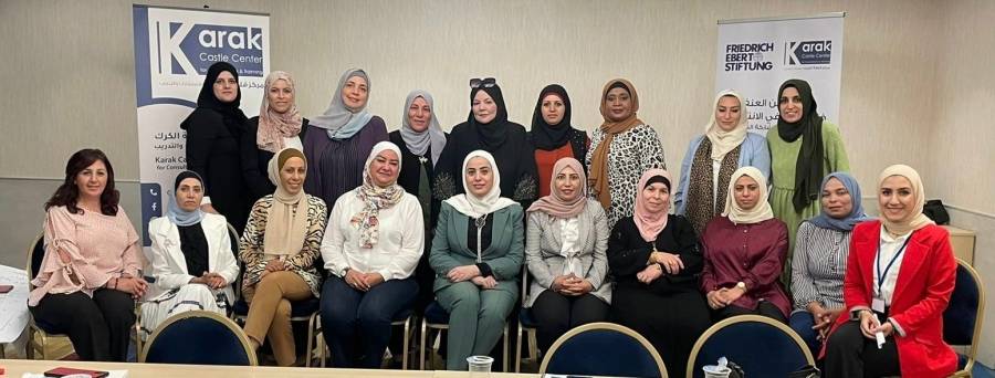 بني مصطفى تشارك في ورشة عمل الشبكة الوطنية للقيادات النسوية