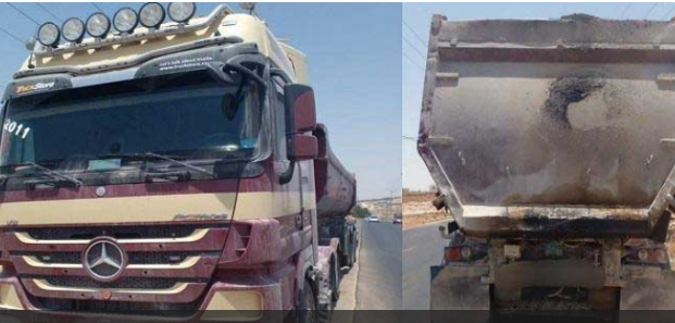 ضبط حدث عمره 16 عاما يقود مركبة شحن بالمفرق