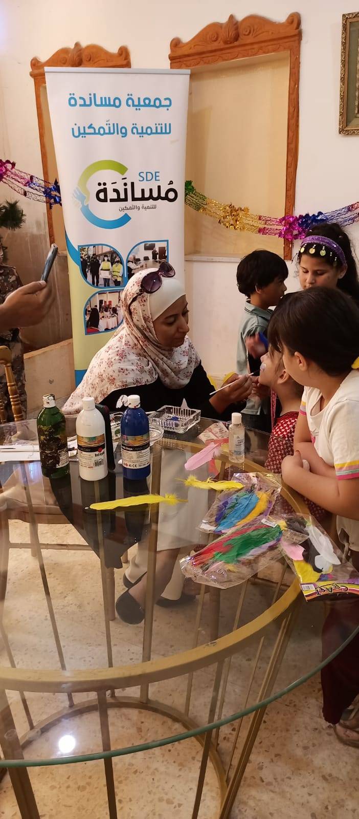 مساندة للتنمية والتمكين  و نشميات سحاب الخيرية تنظمان احتفالًا بمناسبة الأعياد الوطنية ...صور