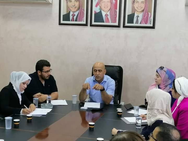 لجنة المواطنين التابعة للمعهد الجمهوري الدولي تلتقي رئيس بلدية جرش الكبرى