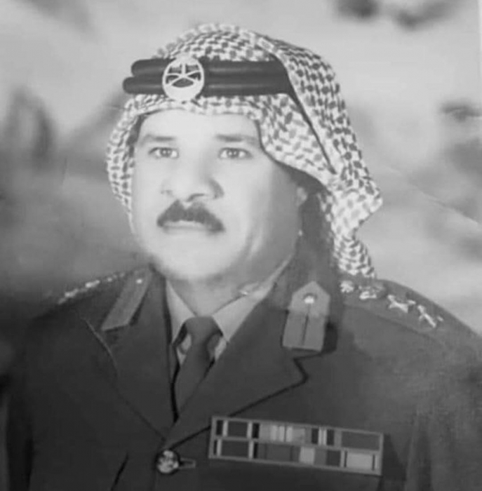 رجال  في  ذاكرة  الجيش العربي.... المرحوم  القائد العقيد صوان بخيتان السمير المخمس الشرفات