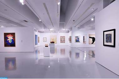 افتتاح المعرض التشكيلي الثالث للهواة