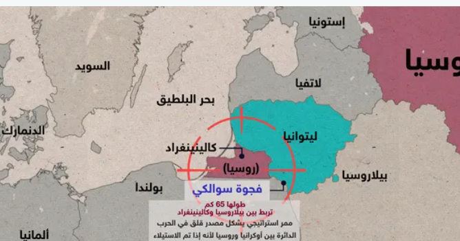 ليتوانيا وجيب كالينينغراد.. روسيا تحذر من أنها ستطلق يدها