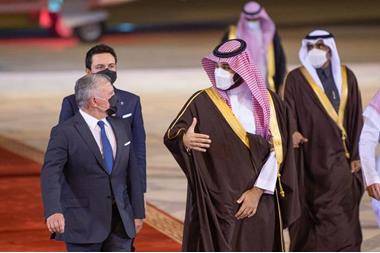 الملك يستقبل ولي العهد السعودي اليوم