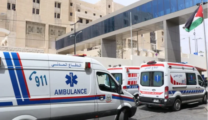وفاة و4 إصابات بحادث تصادم في إربد