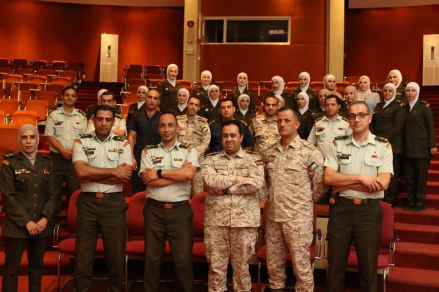 اختتام دورة فريق الاستجابة السريع في الخدمات الطبية الملكية....صور