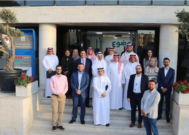 الوفد الإعلامي المُرافق لولي العهد السعودي يزور شركة موضوع.كوم