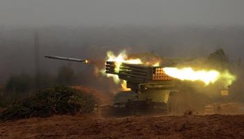 الجيش الروسي يشن معركة طاحنة بالصواريخ وقذائف المدفعية على سيفيرودنيتسك
