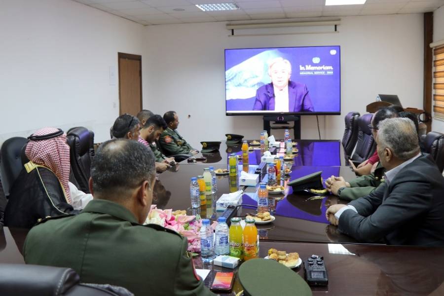 الأمم المتحدة تؤبن شهداء الجيش العربي