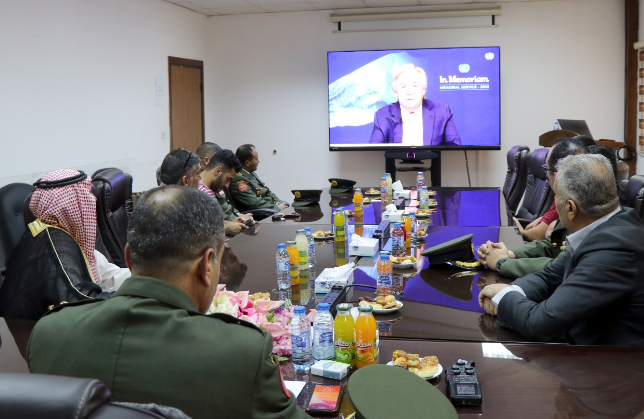 الأمم المتحدة تؤبن شهداء الجيش العربي