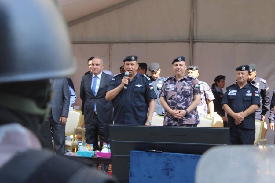 مديرية الأمن العام تنفذ تمريناً وهمياً مفترضاً على مبنى مستشفى العبدلي...صور