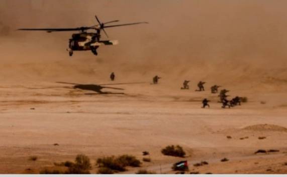 القوات المسلحة تتعامل مع مجموعات مسلحة حاولت اجتياز الحدود من سوريا وتحبط تهريب مخدرات