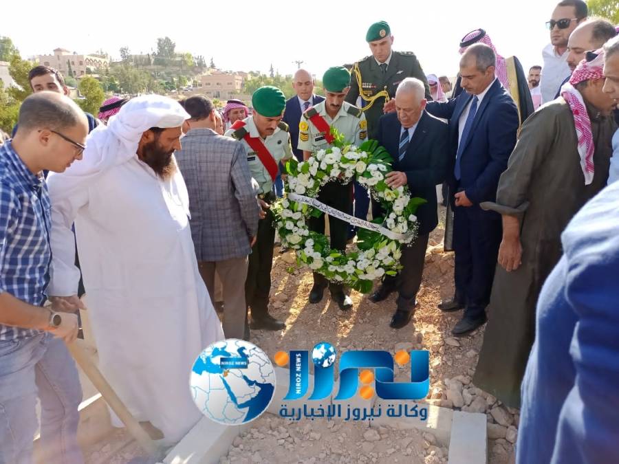 مندوًبا عن الملك...العيسوي يشارك بتشييع جثمان السفير السابق الشيخ تركي  الخريشا ...صور وفيديو