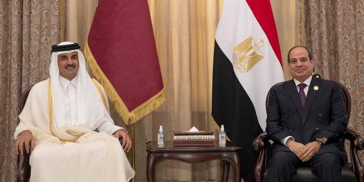 أمير قطر يتوجه إلى مصر في زيارة رسمية