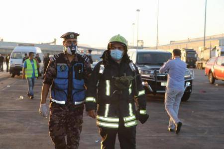 استئناف حركة الموانئ والمِلاحة وإزالة الأطواق الأمنية في العقبة