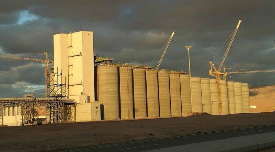 ابو الغنم : صوامع العقبة دخلت الخدمة حديثًا ومصممة لحماية المخزون