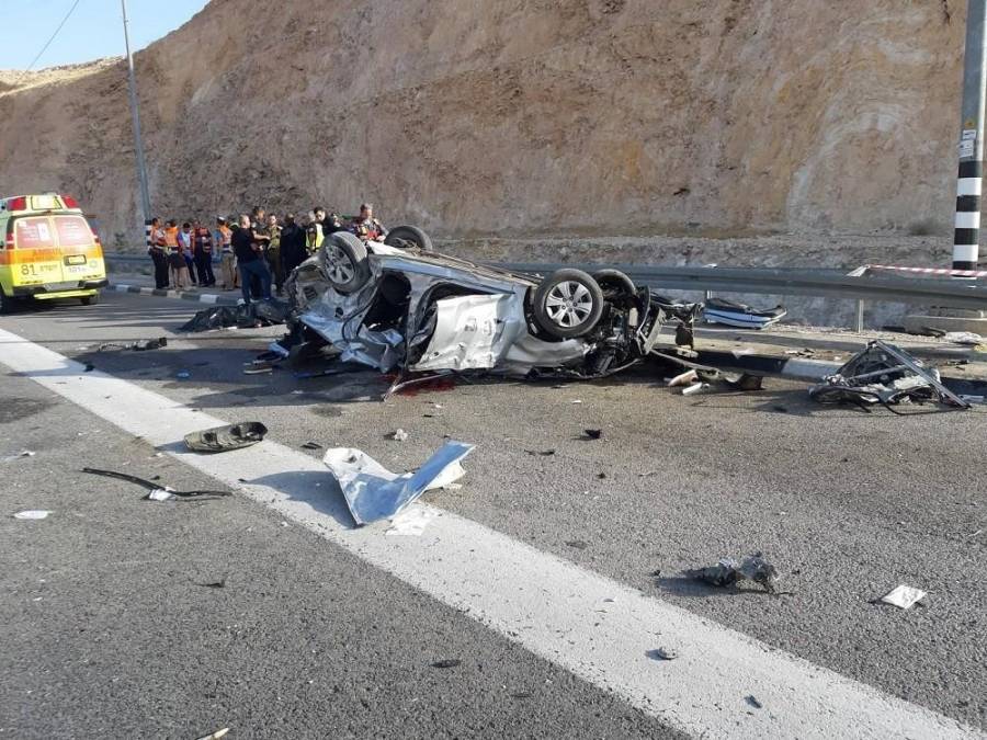 وفاة  شابين بحادث سير  في أريحا