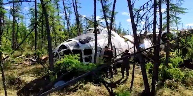 فرق الإنقاذ الروسية تعثر على جثة أحد ضحايا تحطم طائرة AN2