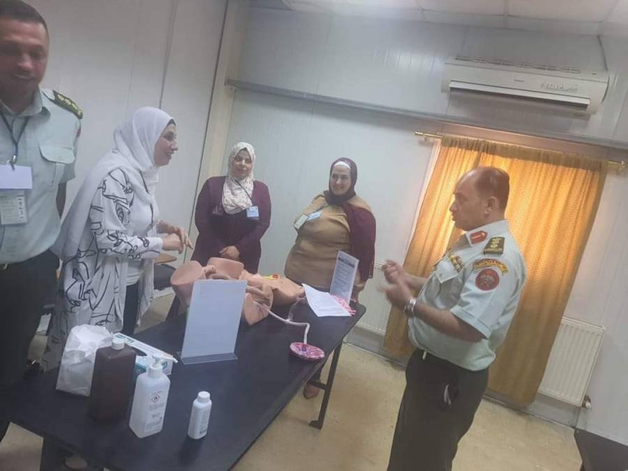 إختتام دورة إنعاش الحياة المتقدمة للحوامل في المركز التعليمي الوطني للإسعاف والطوارئ ...صور