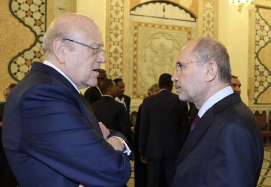الصفدي يؤكد لميقاتي دعم الأردن للبنان