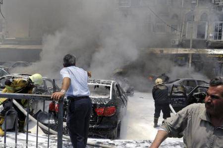 اسرائيل تقصف مداجن في محيط بلدة الحميدية بسوريا