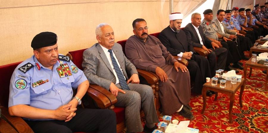 مندوبا عن الملك، العيسوي يقدم العزاء  لذوي الشهيد الخرابشة