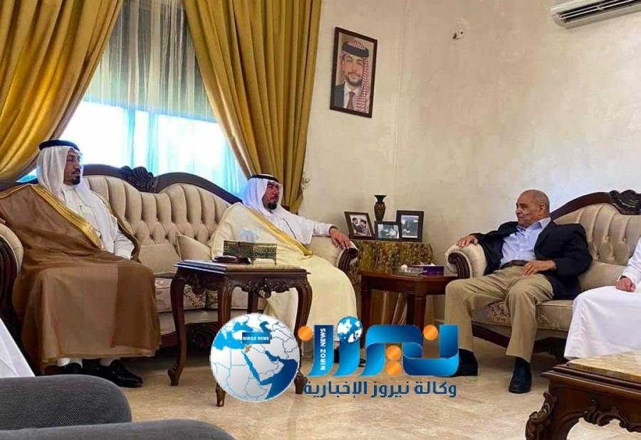 وفدًا من شيوخ الخريشا العراق يقدم واجب العزاء بوفاة الشيخ تركي حديثة